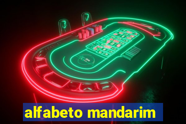 alfabeto mandarim